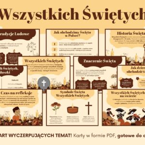 Wszystkich Świętych - Gazetka szkolna - PDF do druku