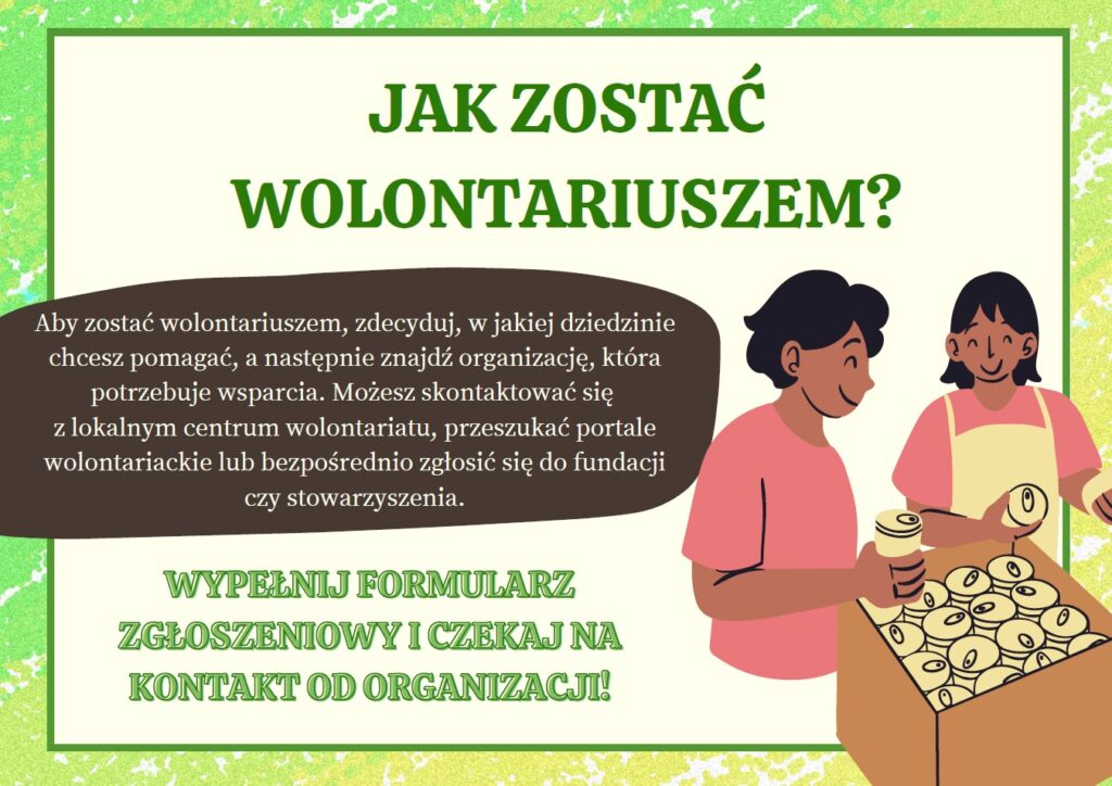 gazetka szkolna na Dzień Wolontariatu