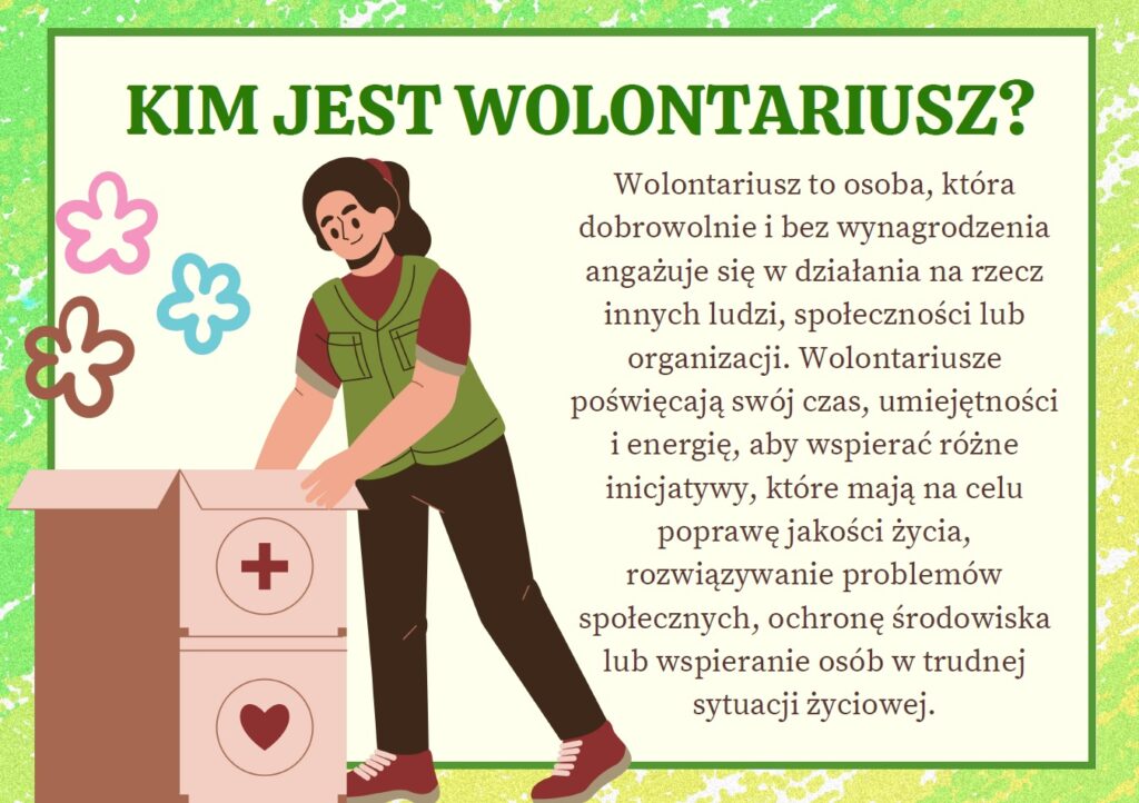 gazetka szkolna na dzień wolontariatu