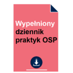 wypelniony-dziennik-praktyk-osp-strazy-pozarnej