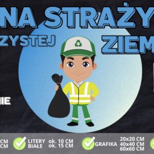 „Sprzątanie świata” - materiały na gazetkę szkolną - przedszkolną