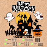 Dekoracja na halloween do druku PDF