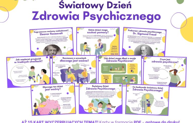 Dzień Zdrowia Psychicznego - Gazetka szkolna