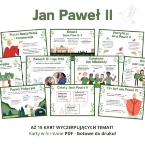 Jan Paweł II - Gazetka szkolna do druku - PDF