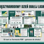 Międzynarodowy Dzień Białej Laski - Gazetka szkolna - do druku PDF