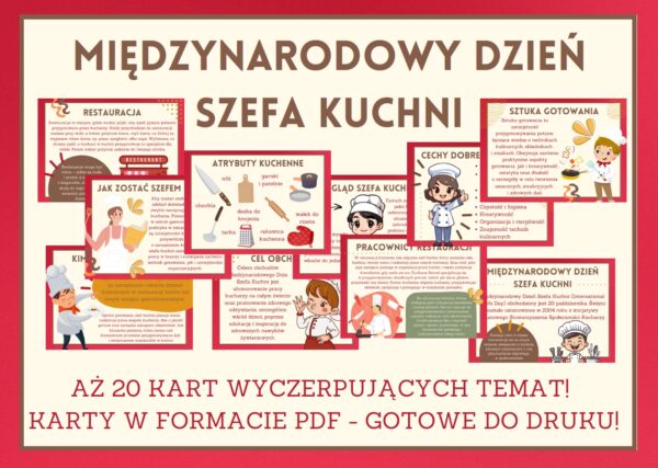 Międzynarodowy Dzień Szefa Kuchni - gazetka szkolna - 2