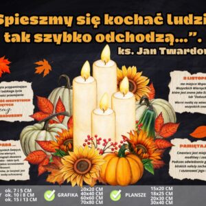 Śpieszmy się kochać - gazetka na Wszystkich Świętych