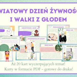 Światowy Dzień Żywności i Walki z Głodem - gazetka szkolna