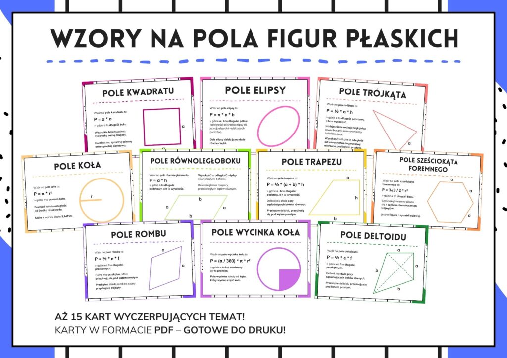 Liczy Sie Matematyka 1 Sprawdzian Figury Plaskie skutecznynauczyciel.pl