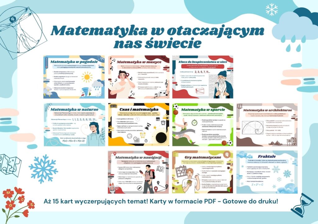 Matematyka w otaczającym nas świecie - Gazetka szkolna - 2025
