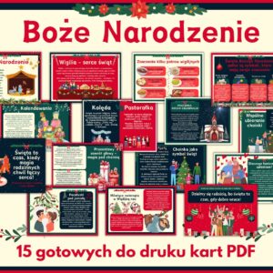 Boże Narodzenie - gazetka szkolna do druku