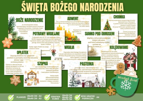 gazetka o tradycjach Boże Narodzenie