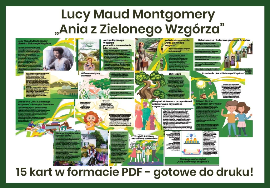 Ania z Zielonego Wzgórza - gazetka szkolna PDF - 2025