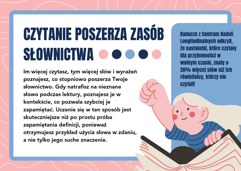 Dlaczego warto czytać książki? gazetka szkolna - 2025
