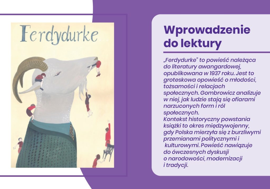 Ferdydurke - gazetka szkolna do druku - 2025