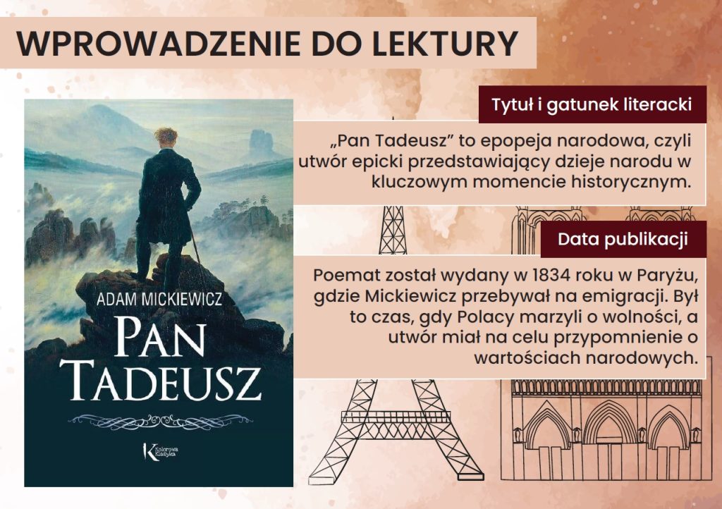 Pan Tadeusz - gazetka szkolna do druku - 2025