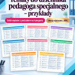 tematy-do-dziennika-pedagoga-specjalnego-przyklady
