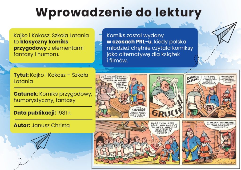 Kajko i Kokosz Szkoła Latania - gazetka szkolna PDF - 2025