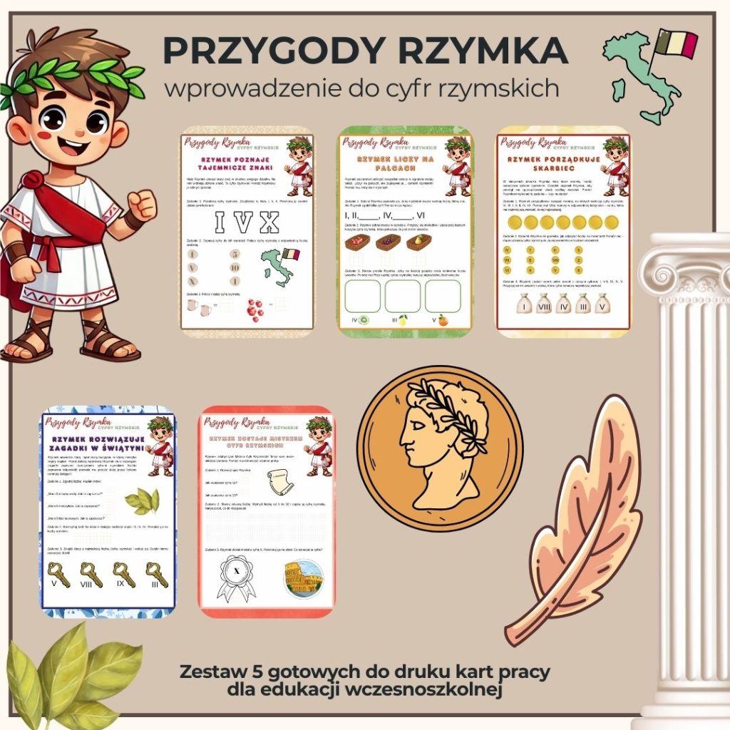 Wprowadzenie do cyfr rzymskich - 2025