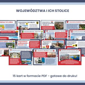 gazetka-szkolna-wojewodztwa-i-ich-stolice-15-kart