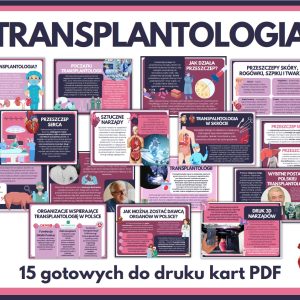 Czym jest transplantologia? - gazetka szkolna
