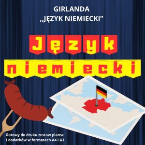 Napis: "Język Niemiecki" do druku (1)