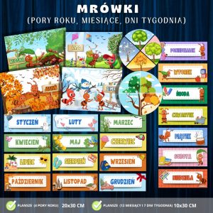 Grupa Mrówki (pory roku, miesiące, dni tygodnia)