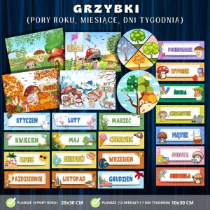 grupa-grzybki-pory-roku-miesiace-dni-tygodnia