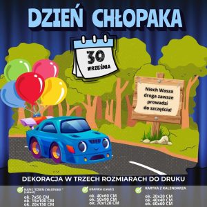 dzien-chlopaka-dekoracja-w-3-rozmiarach-samochod (1)