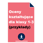 oceny-ksztaltujace-dla-klasy-1-3-przyklady
