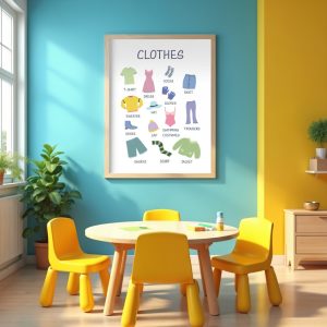 plakat-clothes-ubrania-po-angielsku-do-druku-pdf