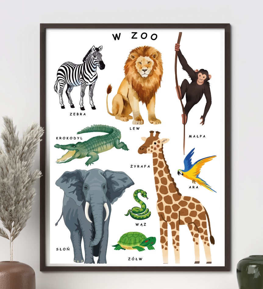 plakat-zwierzeta-w-zoo-do-druku-pdf