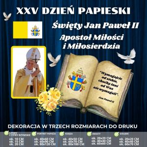 dzien-papieza-jana-pawla-ii-dekoracja-w-3-rozmiarach-ksiega (1)