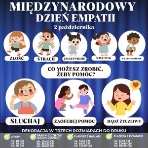 Międzynarodowy Dzień Empatii - 3 rozmiary (sceny)