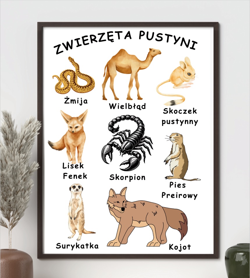 plakat-zwierzeta-pustyni-do-druku-pdf