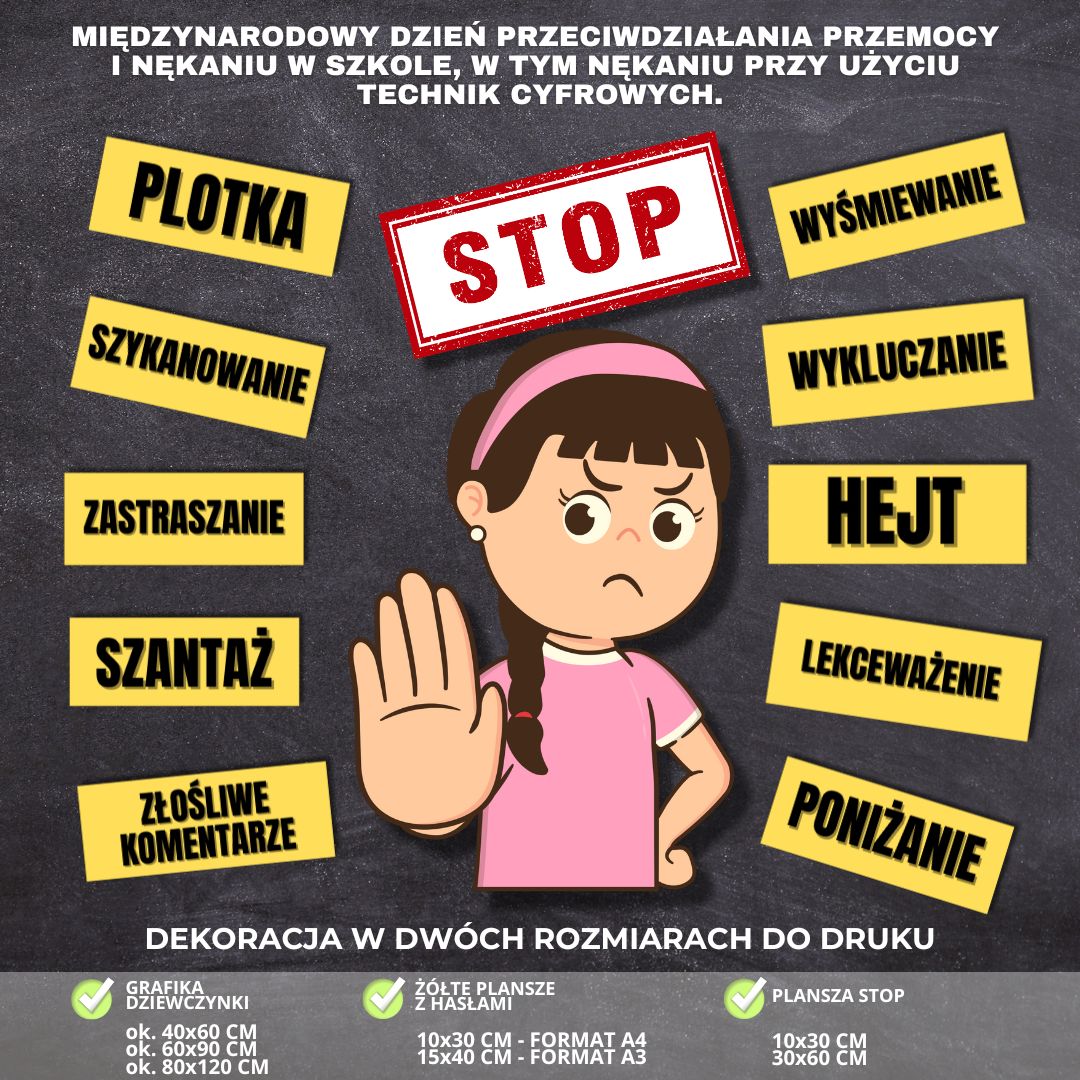Dekoracja Na Mi dzynarodowy Dzie Przeciwdzia ania Przemocy I N kaniu W 