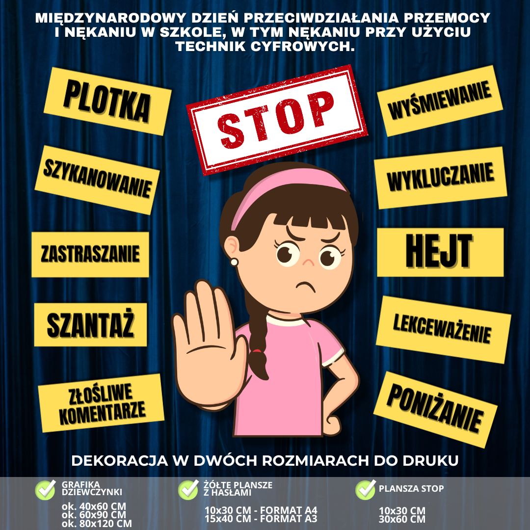Dekoracja Na Mi dzynarodowy Dzie Przeciwdzia ania Przemocy I N kaniu W 