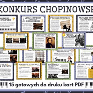 Konkurs Chopinowski - gazetka szkolna