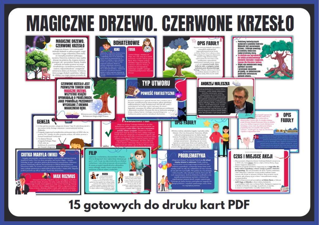 Magiczne drzewo. Czerwone krzesło - gazetka szkolna - 2026