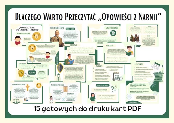 Dlaczego warto przeczytać Opowieści z Narnii? gazetka szkolna - 2026