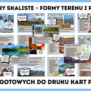 Góry Skaliste – formy terenu i rzeki - gazetki szkolne
