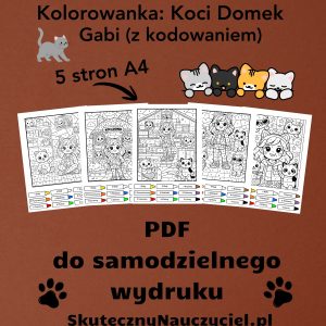 kolorowanka-koci-domek-gabi-z-kodowaniem-5-sztuk-a4
