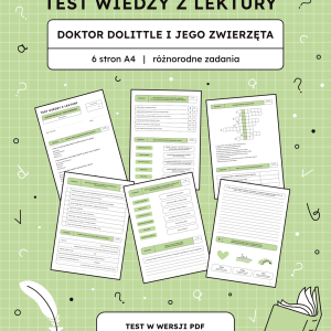 test-lekturowy-doktor-dolittle-i-jego-zwierzeta-6-stron-a4