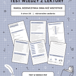 test-mania-dziewczyna-inna-niz-wszystkie-6-stron-a4-pdf