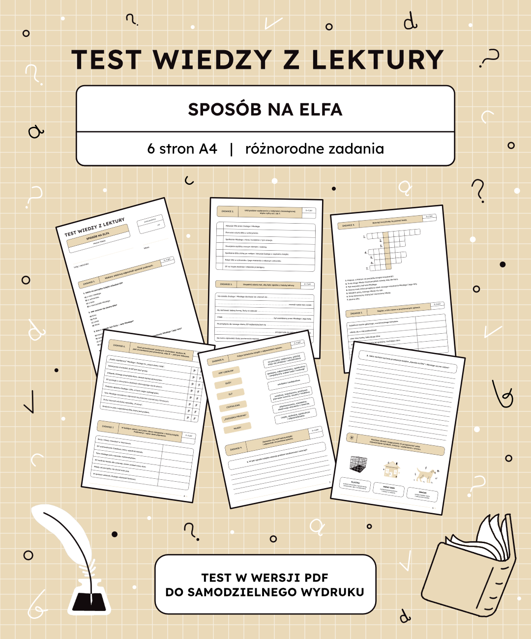 Test Spos b Na Elfa 6 Stron A4 PDF 2026 Test Spos b Na Elfa 6 Stron A4 PDF 2026