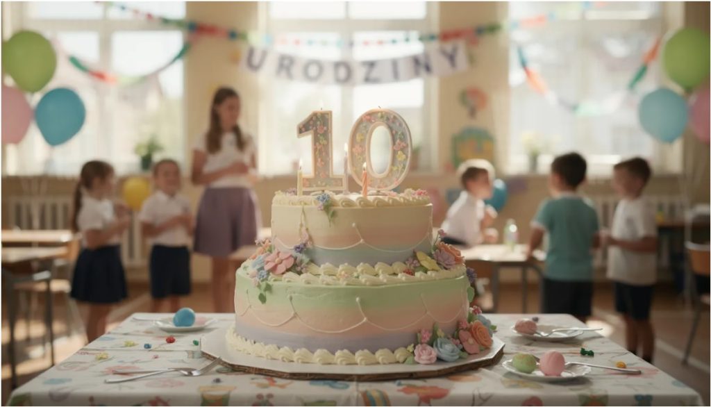 Życzenia jubileuszowe dla szkoły