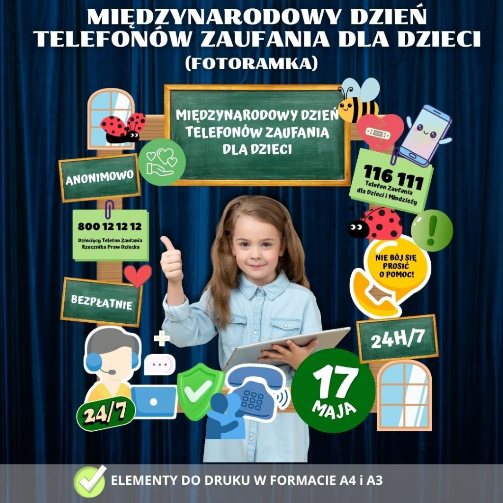 FOTORAMKA na Dzień Telefonów Zaufania dla Dzieci – PDF do druku (3)