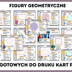 Figury geometryczne - gazetka szkolna