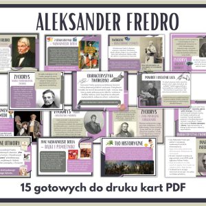 Kim był Aleksander Fredro? gazetka szkolna