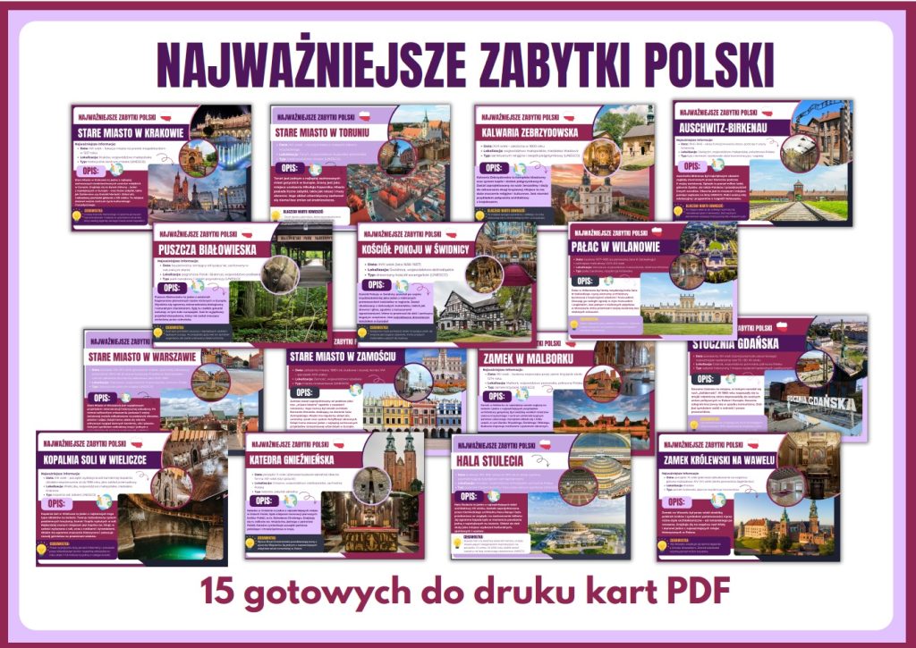 najwazniejsze-zabytki-polski-gazetka-szkolna-prezentacja-pdf